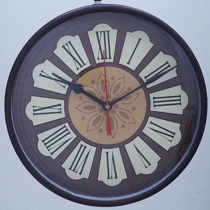 Wrought Hour Iron Wall Clock media 5