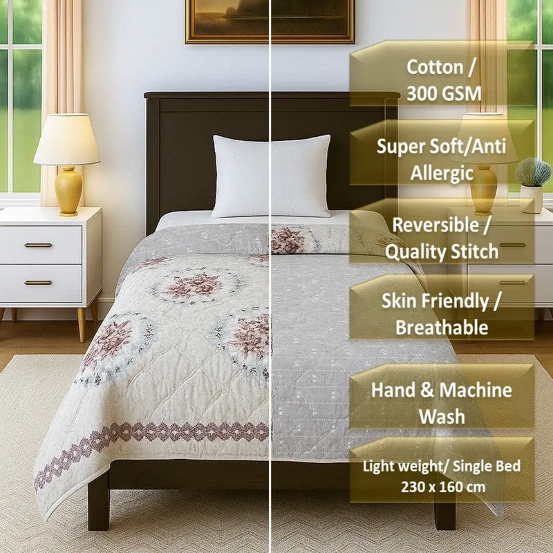 Bloom Theory Cotton Comforters - 300 GSM media 8