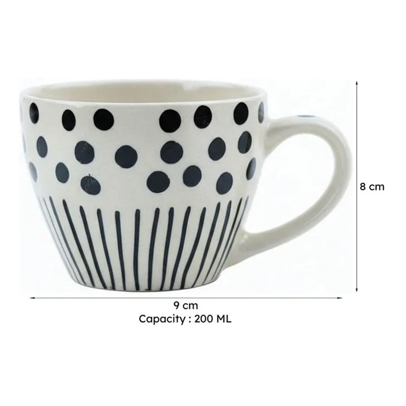 Camillo Ceramic Tea Cup (200 mL) - 7