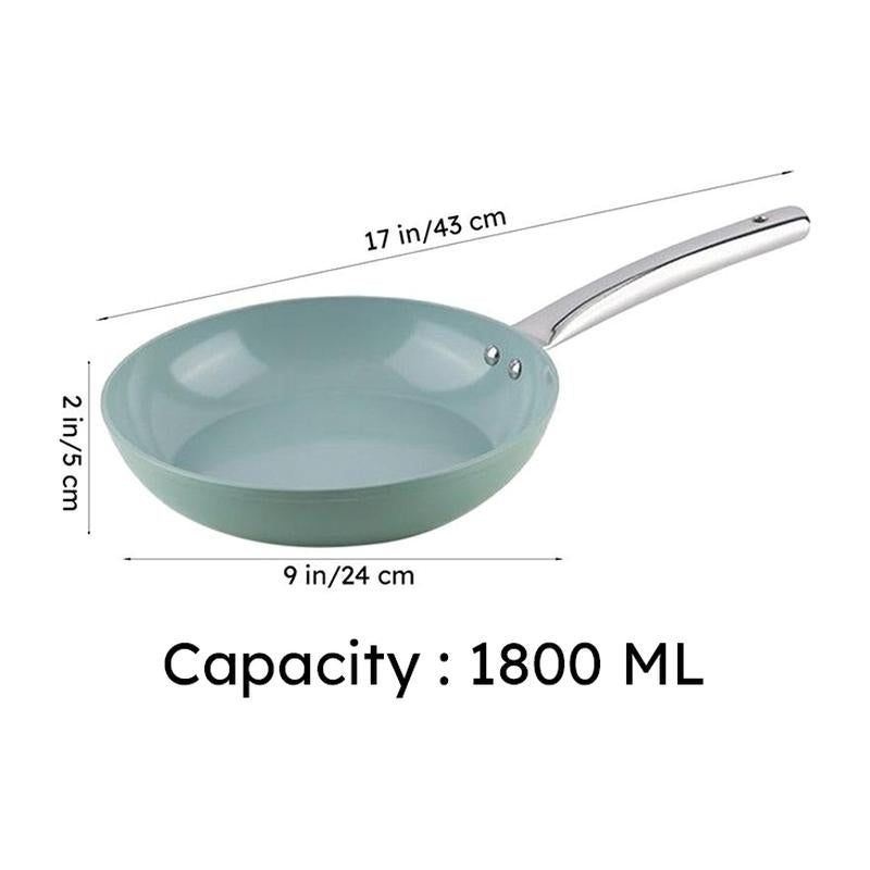 Salford Cookvyn Ceramic  Frying Pan With Lid - 1800 mL/9 Inch media 11