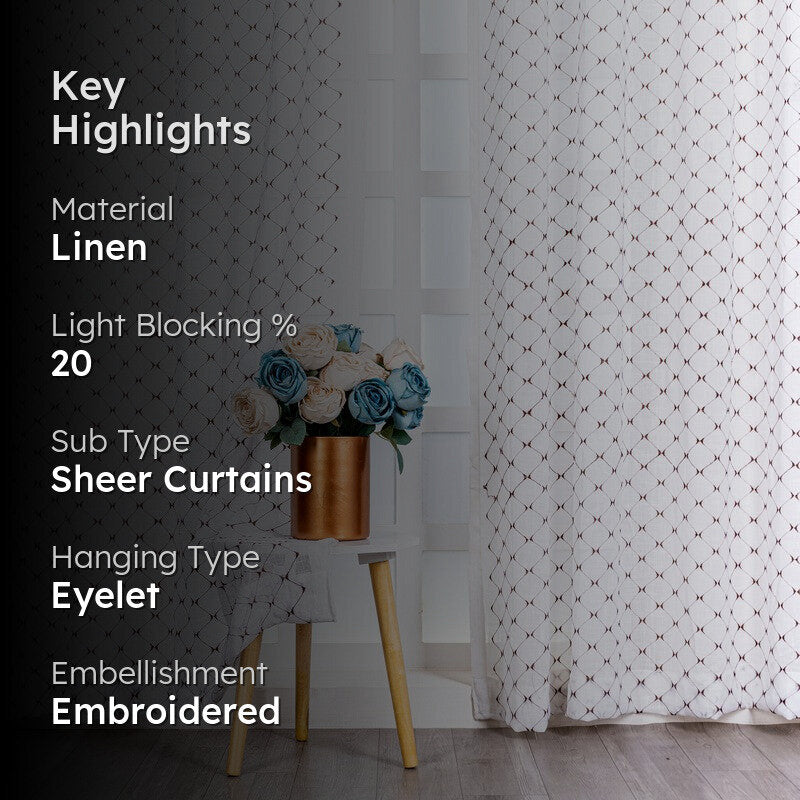 Elviora Dynamic Design Curtain - Set Of Two media 2