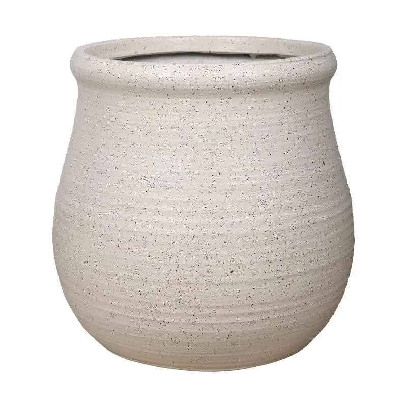 Clayra Floor Planter - Off White media 6