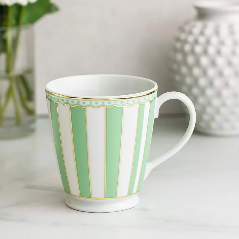 Noritake Porcelain Coffee Mug (Apple Green) - 300 mL media 1