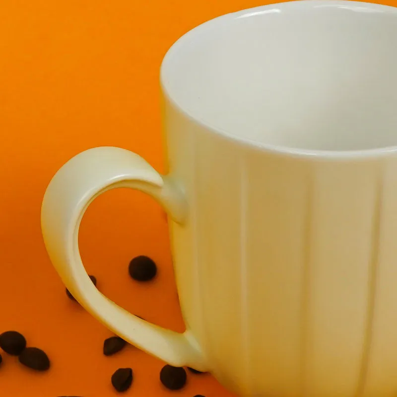 Alchemy Porcelain Coffee Mug (350 mL) - Yellow media 4