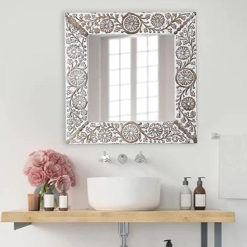 Floral Vine Wall Mirror media 2