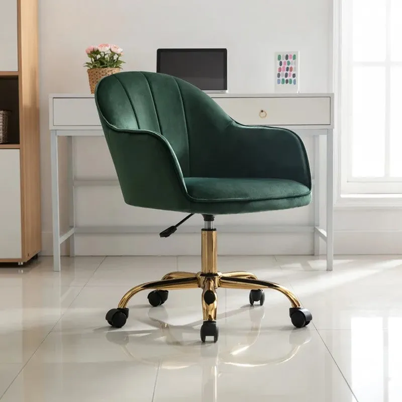 Chairon Metal Office Chair - Green media 1