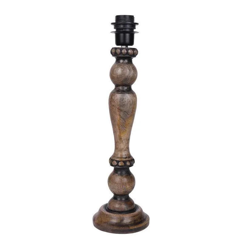 Triti Fabric Table Lamp - Blue,Brown media 4