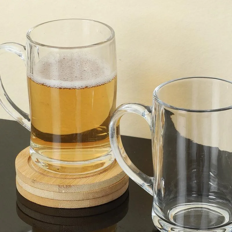 Jabez Beer Mug (370 ML) - Set Of Two media 3