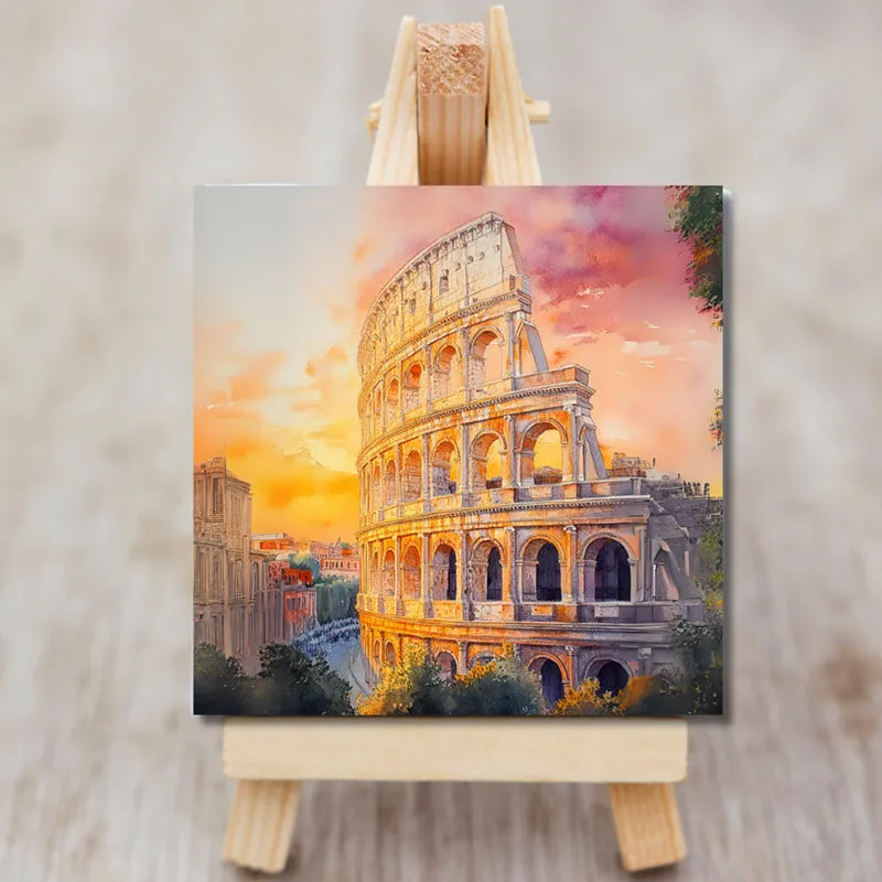 Colosseum Sunset Showpiece media 4