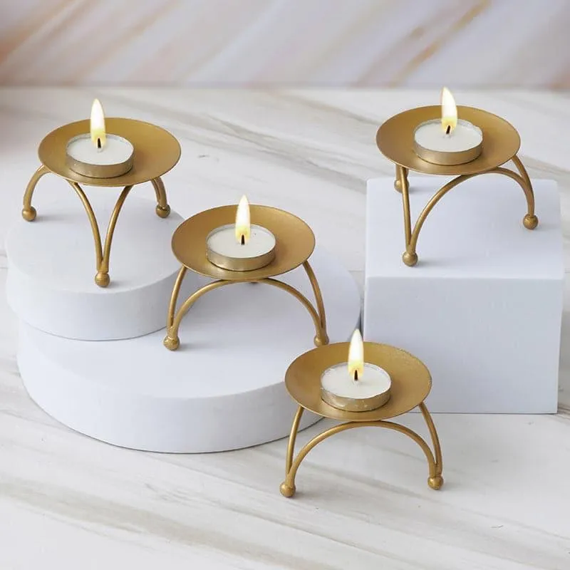 Daksa Tealight Holder - Set Of Four media 1
