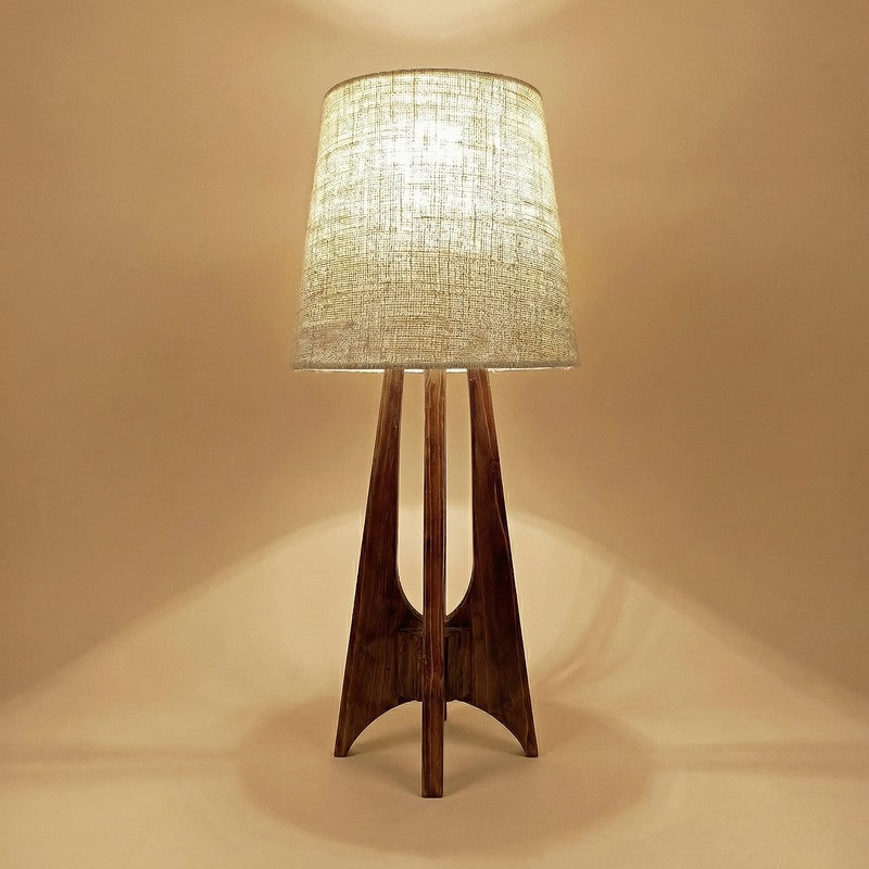 Lyonesse Jute Table Lamp - Brown,Beige media 5