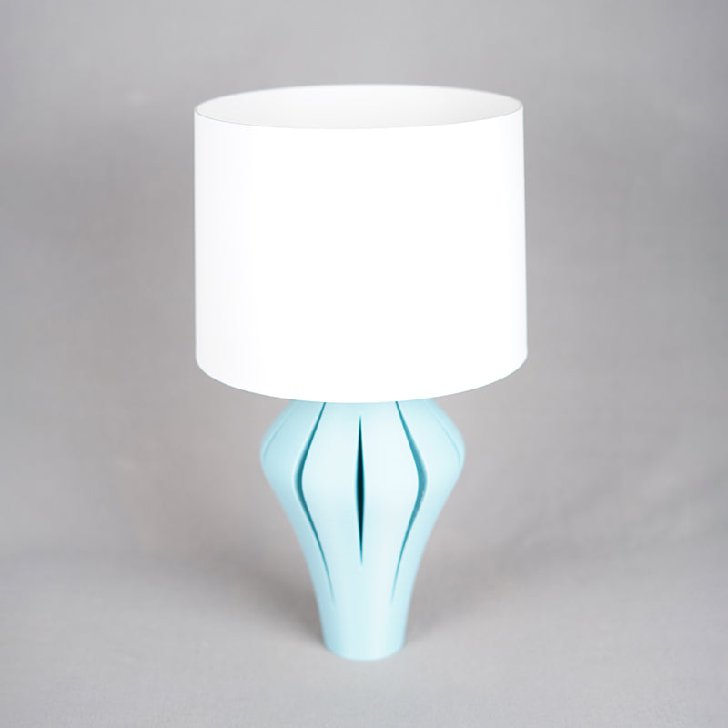 Sustain Ray 3D Printed Table Lamp - White,Green media 5