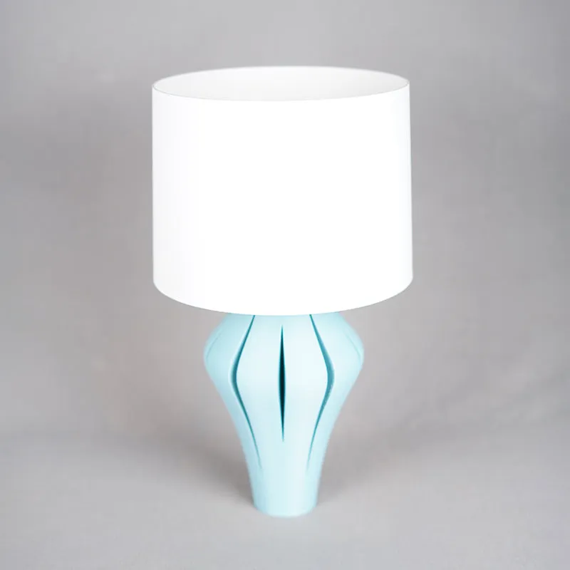 Sustain Ray 3D Printed Table Lamp - White,Green media 5