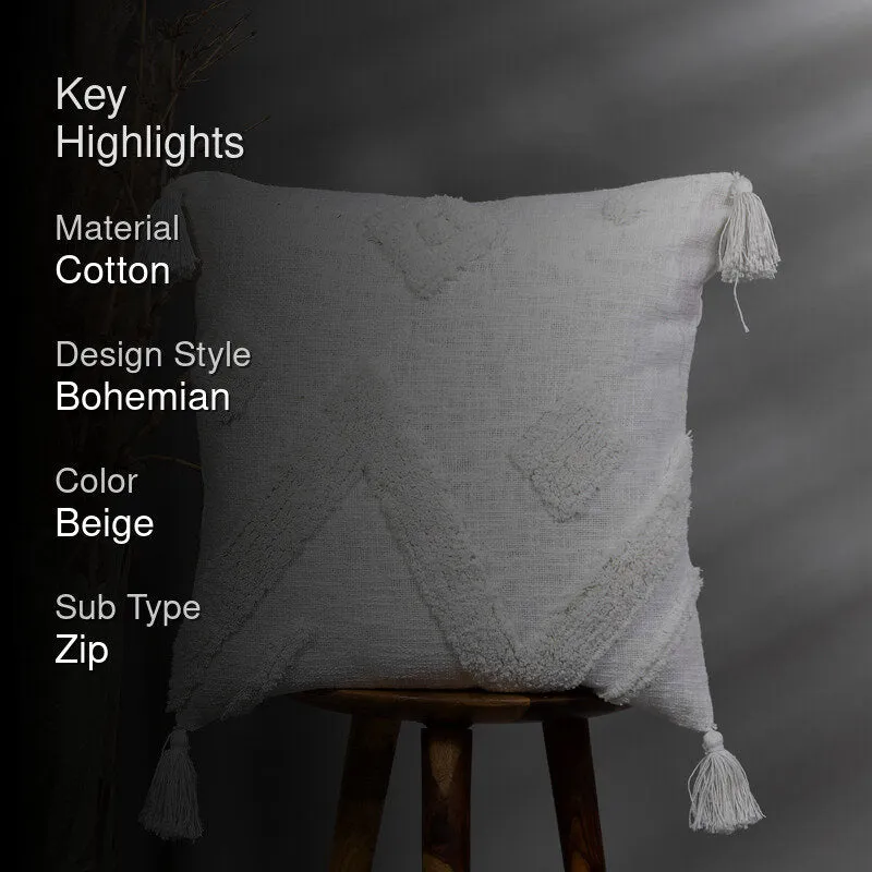 Chevra I Tufted Cushion Cover media 2