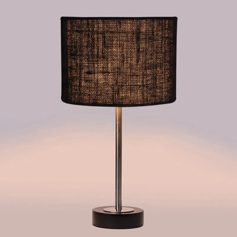 Sienna I Rodin Wooden Table Lamp - Black,Silver media 5