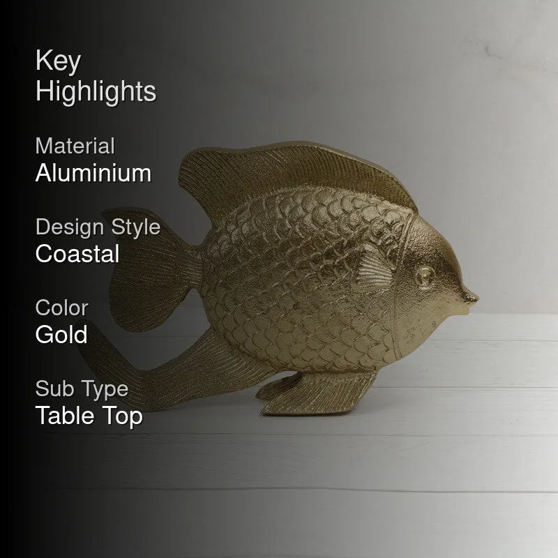 Golden Fish Showpiece media 2