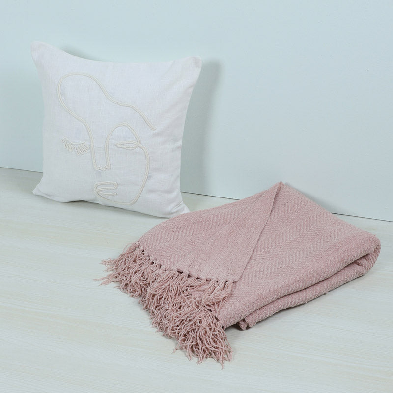 Olga Woven Cushion & Throw media 3