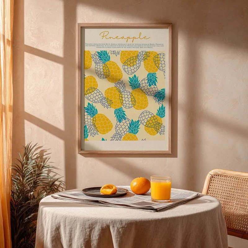 PineappleFarm Archival Canvas Wall Art - Brown media 4
