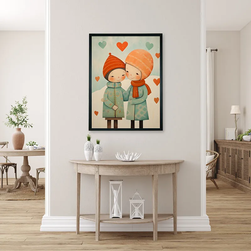 Sibling Souls Canvas Wall Art media 4