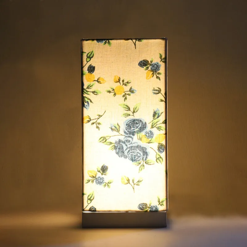 Fleur Edge Cotton Table Lamp - Multicolor media 5