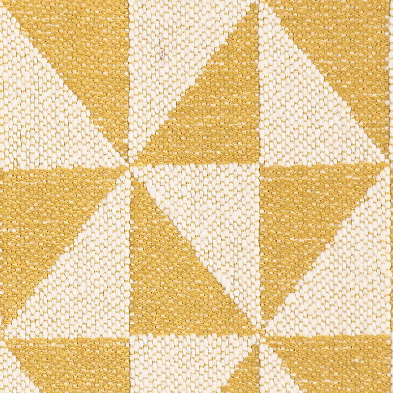 Saral Home Firki Cotton Bedsheet (Yellow) - 224 TC media 5
