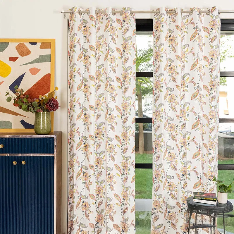Urban Space Lilae Curtain (Beige) - Set Of Two media 2