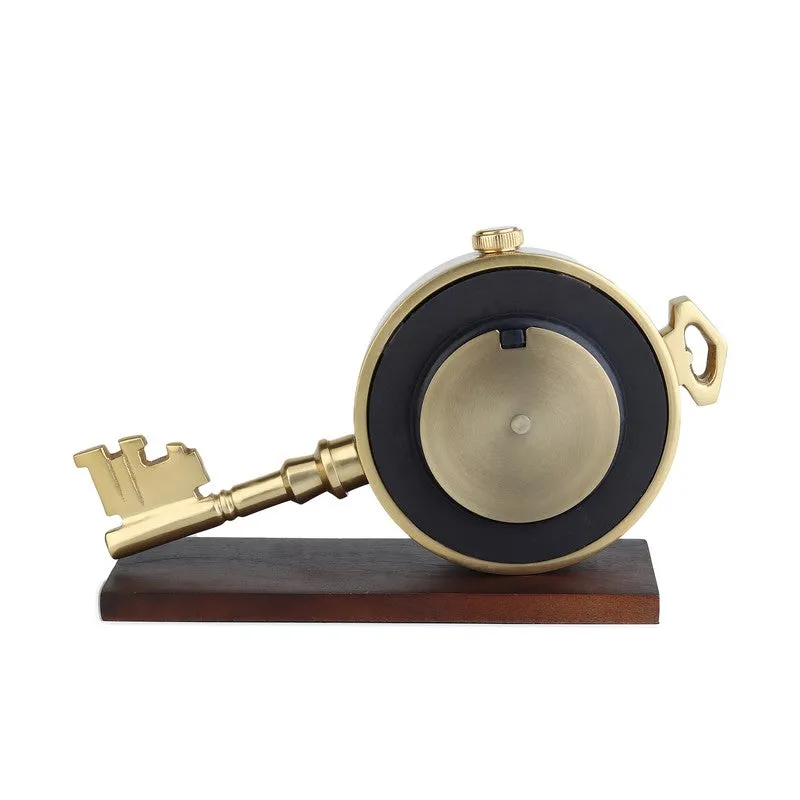 AuraClock Table Clock - Gold media 6