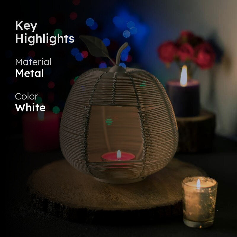 The Applelightastic Candle Holder - White media 2