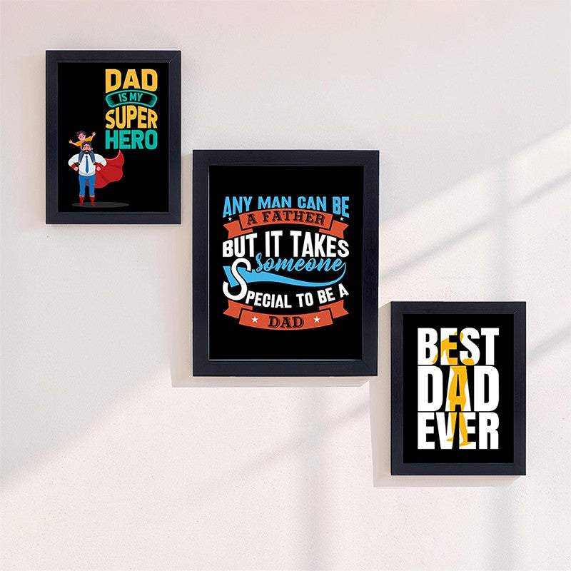 Best Dad Ever Wall Art - Set Of Three media 5
