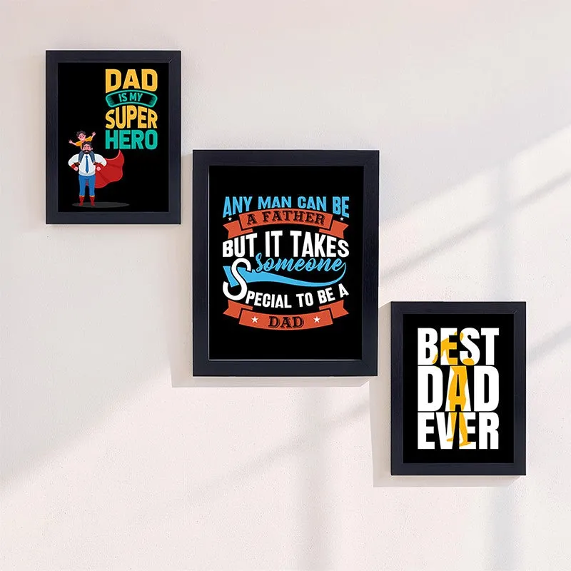 Best Dad Ever Wall Art - Set Of Three media 5