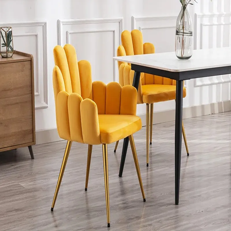 Alverra Metal Accent Chair - Yellow media 6