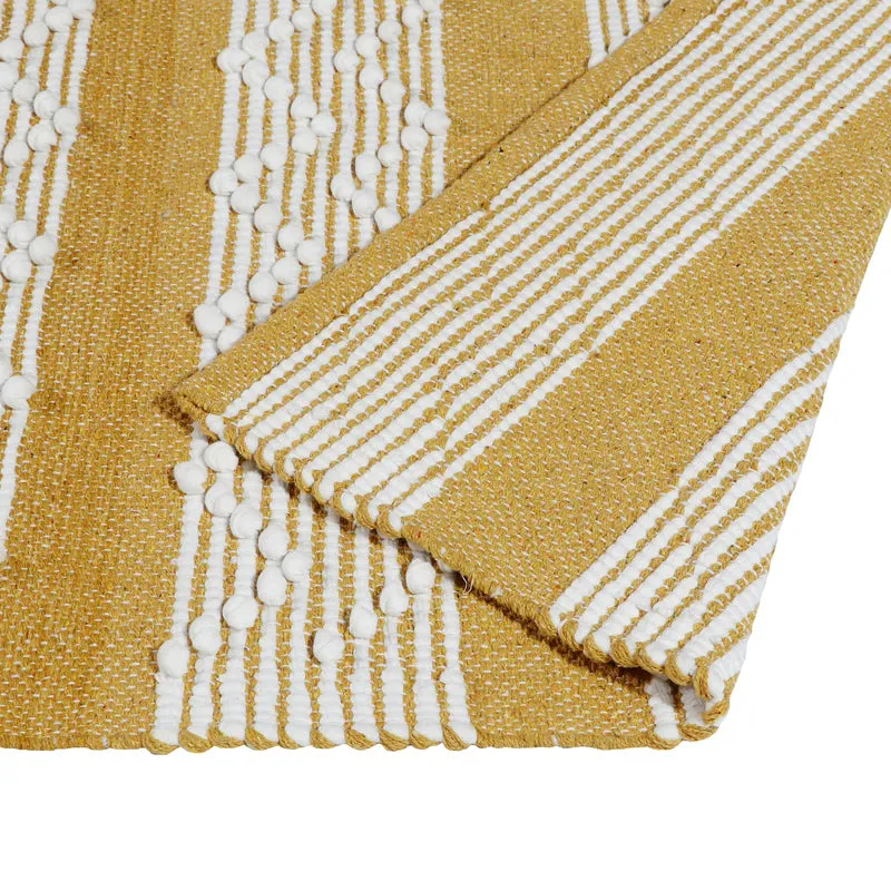 Weavax Cotton Runner Rug - Yellow media 5