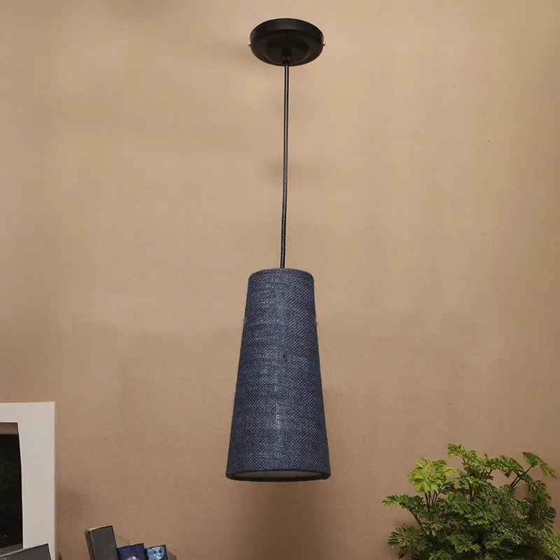 Ambient Aura Fabric Ceiling Lamp - Blue media 4