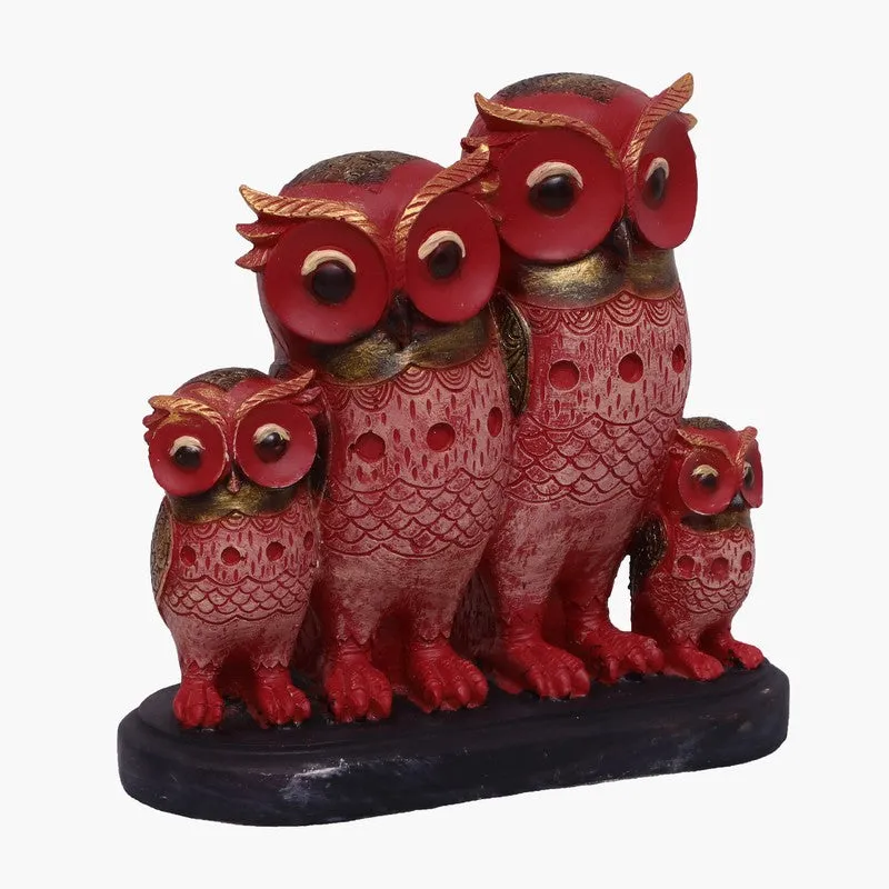 Owl Vigil Polyresin Showpiece media 3