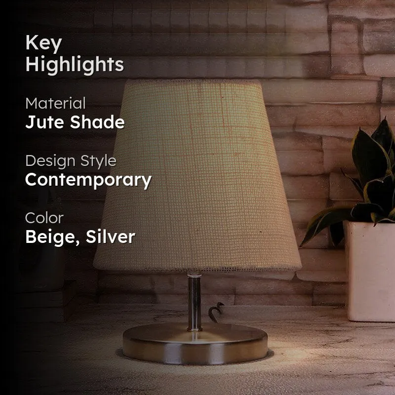 Vidro Jute Table Lamp - Beige media 2
