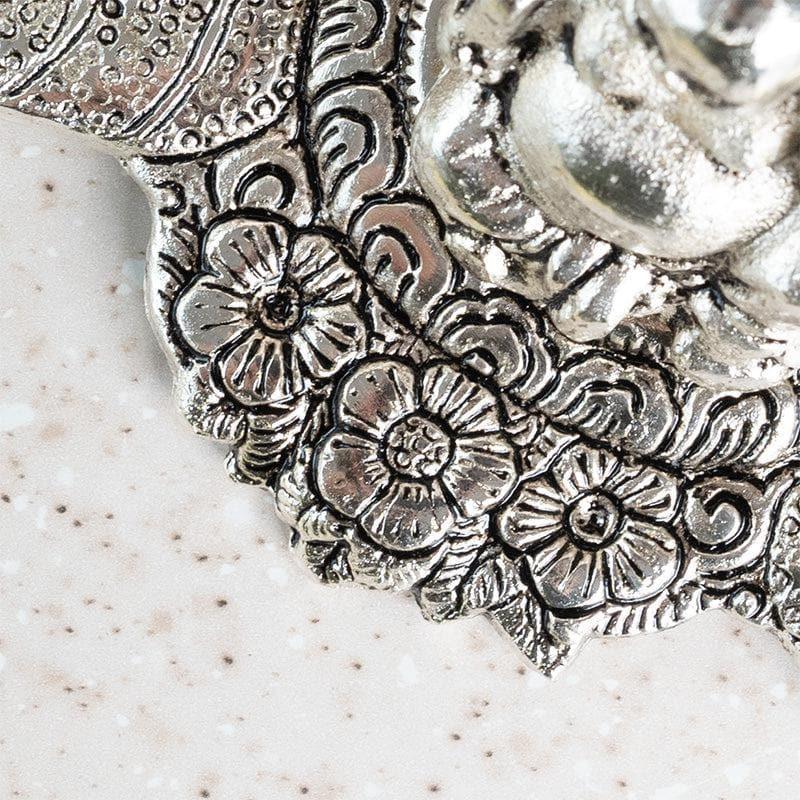 Fengshui Buddha Showpiece - Silver media 5