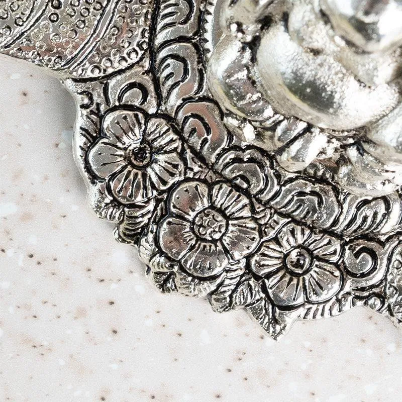 Fengshui Buddha Showpiece - Silver media 5