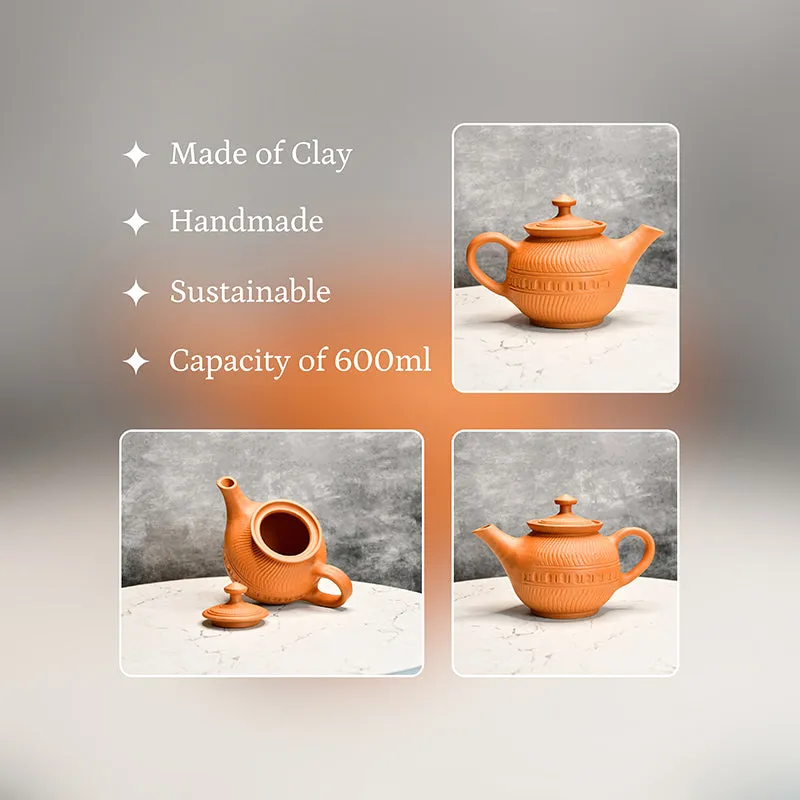 Bluda Terracotta Kettle media 4