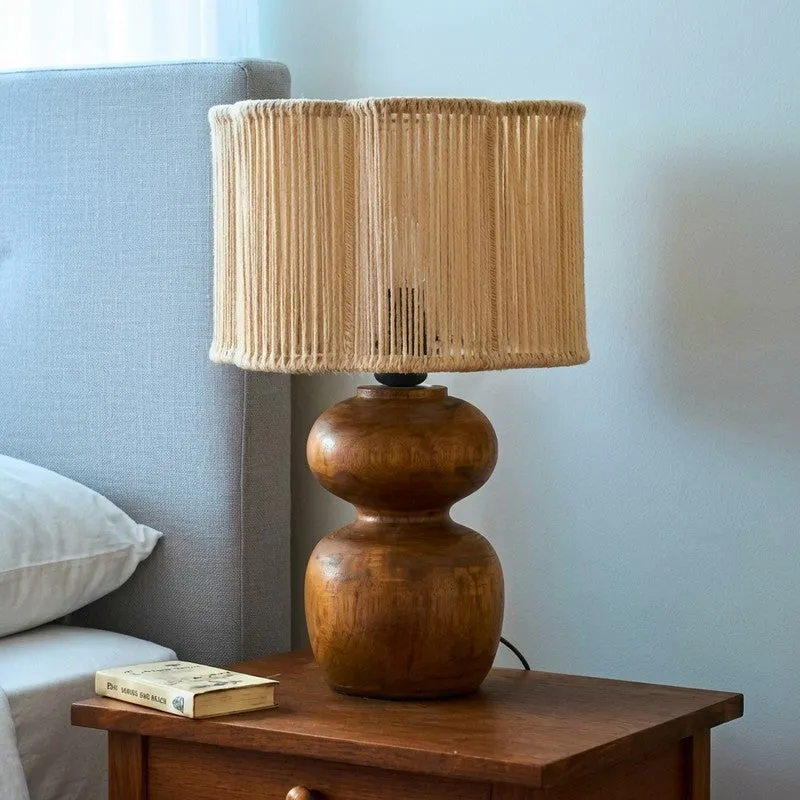 Carlton Accent Jute Table Lamp - Beige media 3