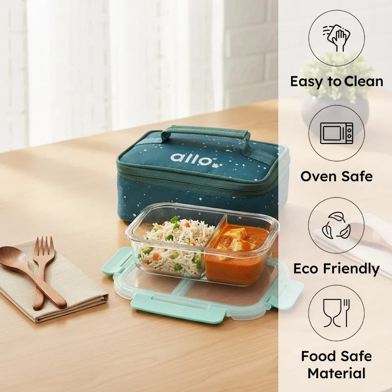 Paknorx Leak Proof Glass Lunch Box - 580 ML media 1