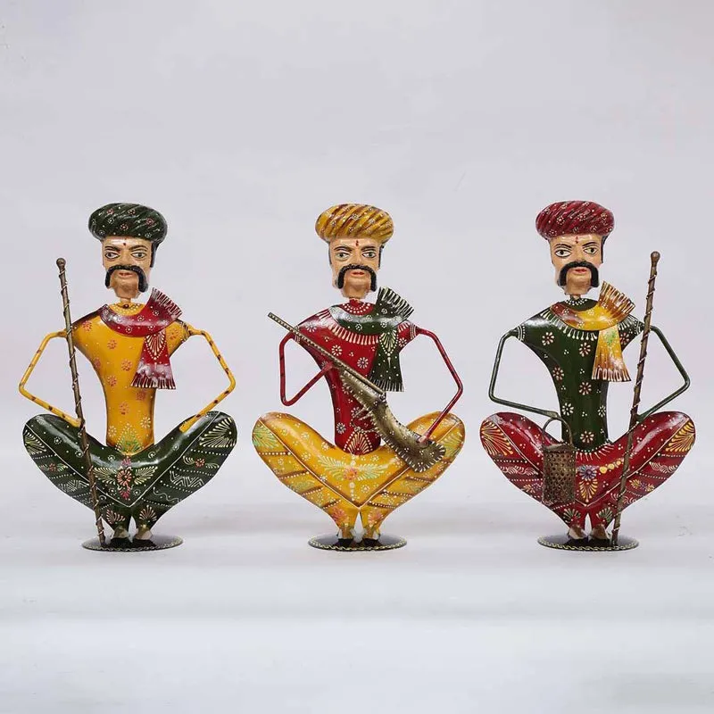 Tribal Troupe Showpiece - Set Of Three media 3