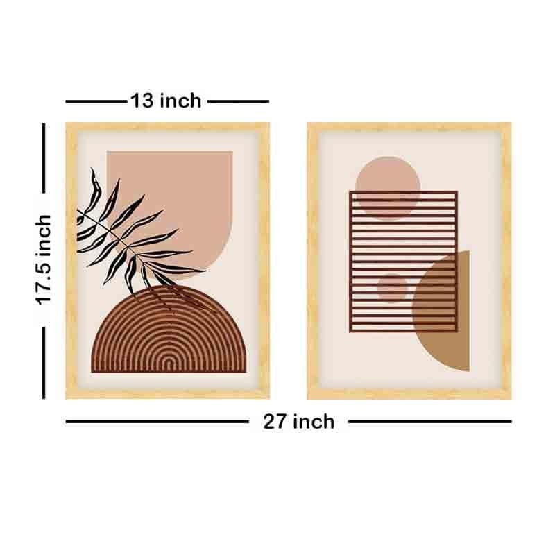 Modern Outlook Canvas Wall Art - Set Of Two media 10