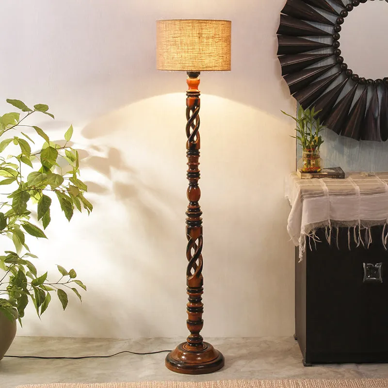 Twilight Treasures Floor Lamp - Beige media 1