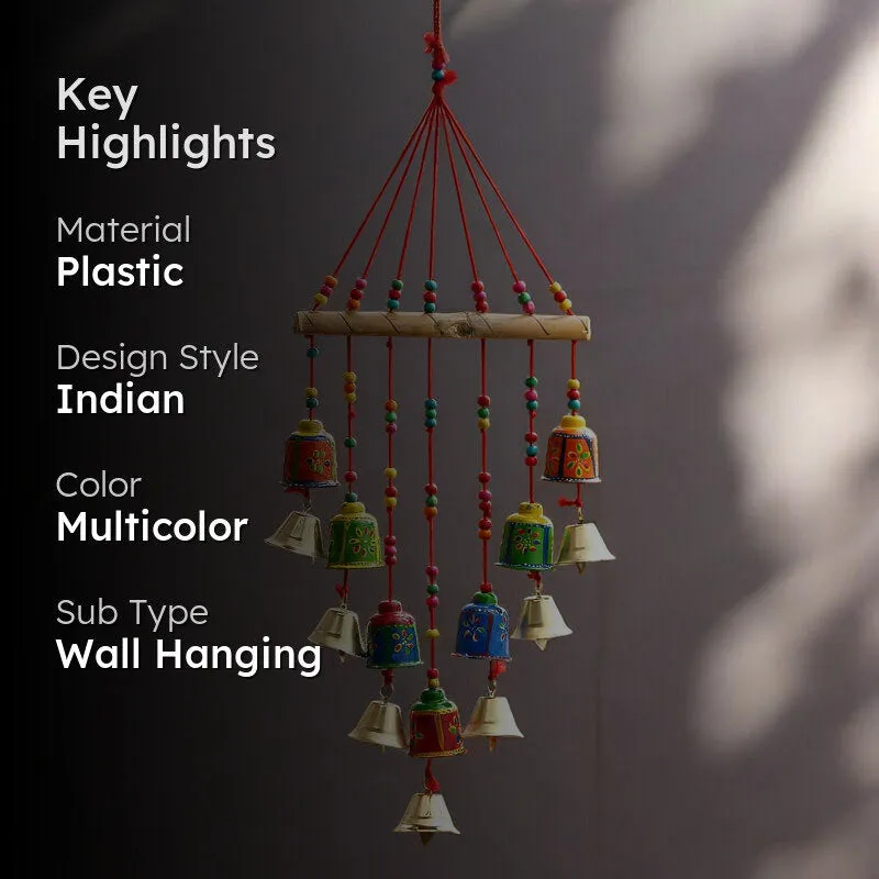 Chime Of Colors Painted Plastic Wall Accent media 2