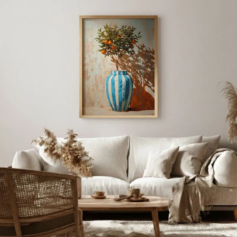 Floravo Canvas Wall Painting With Brown Frame media 6