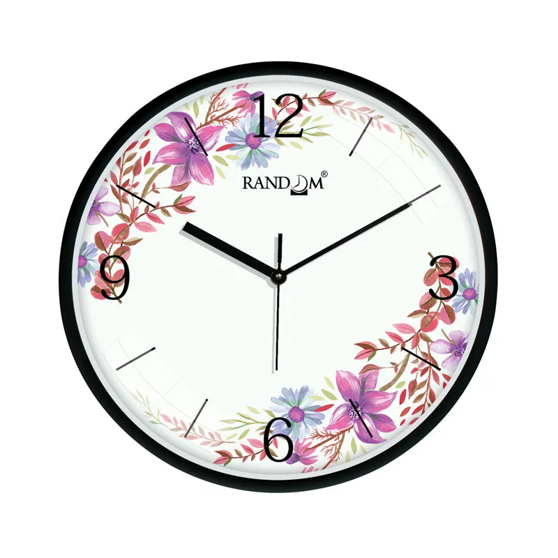 Reid Floral Wall Clock media 3