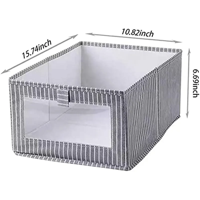 Morgan Foldable Cloth Organizer - Set Of Two media 5