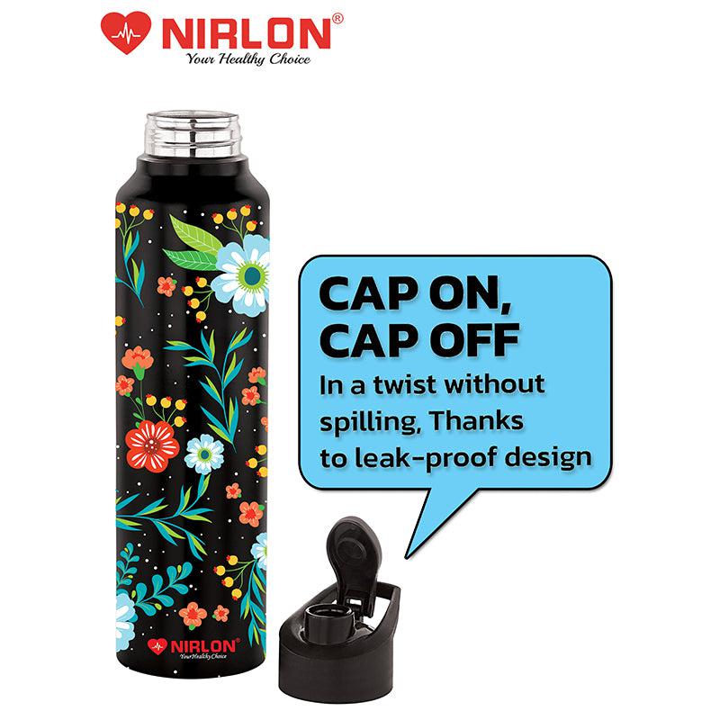 Midnight Bloomia Water Bottle - 1000 mL media 4