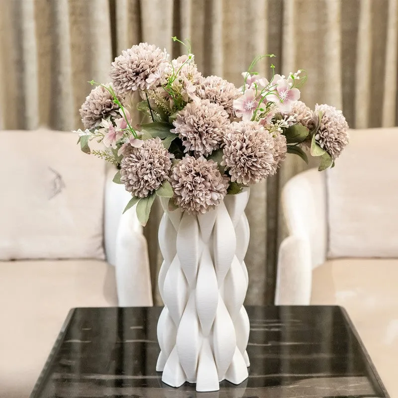 AarviDecor Dusty Charm Silk Artificial Flowers media 1