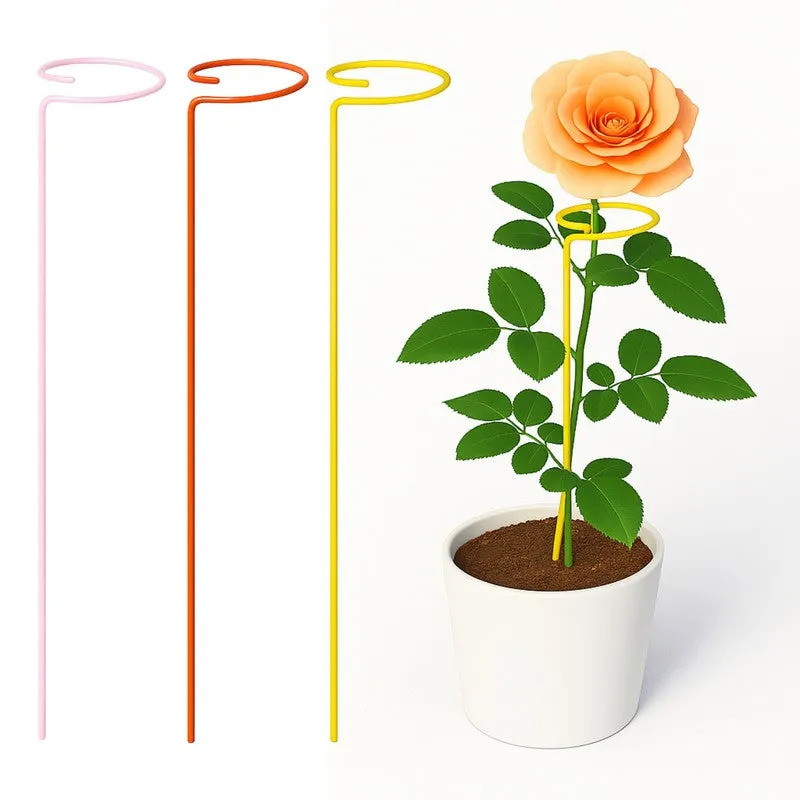 Plantique Iron Garden Stake - Set Of Three media 4